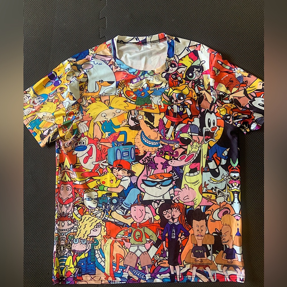 90s cartoon tee